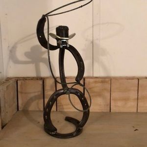 Cowboy Metal Art